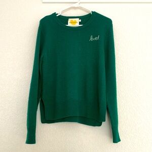 Kerri Rosenthal patchwork Loved sweater